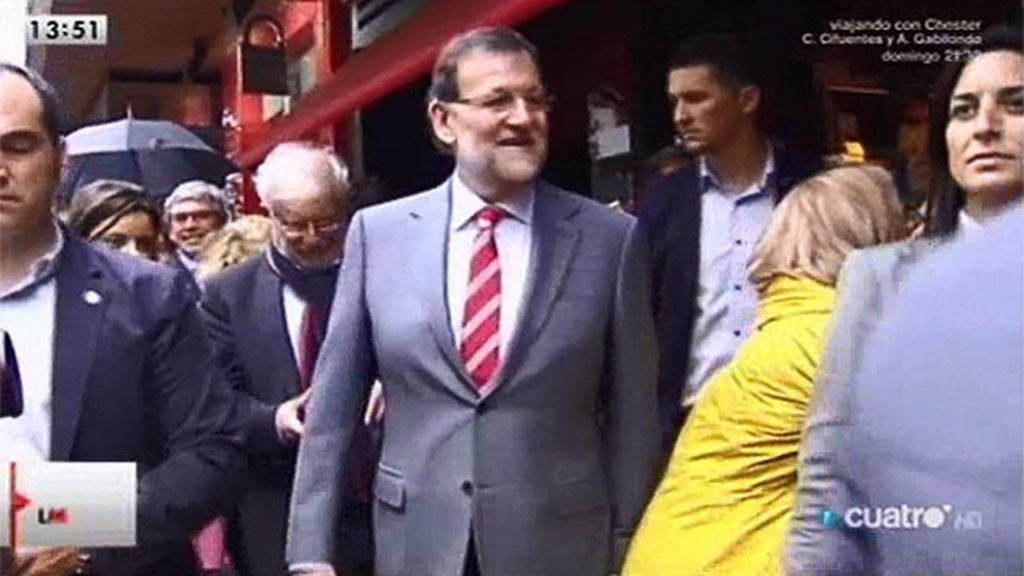 Rajoy se enfrenta a los abucheos en Oviedo