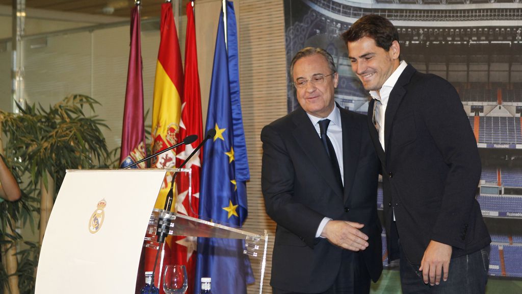 Florentino Pérez: “Iker nos deja porque ese ha sido su deseo”