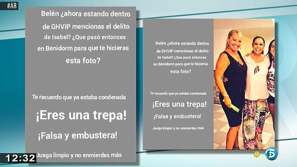 Las fans de Isabel Pantoja arremeten contra Belén Esteban