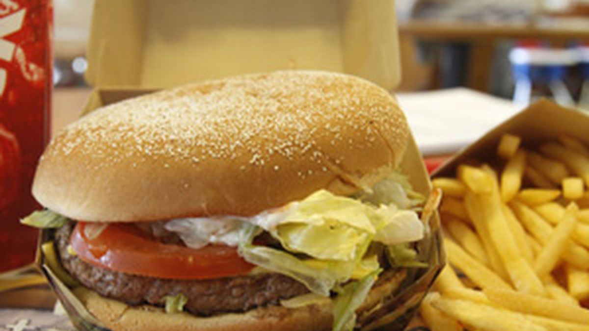 Las hamburguesas son alimentos ricos en grasas y pueden provocar adicción FOTO: GTRES Las hamburguesas son alimentos ricos en grasas y pueden provocar adicción FOTO: GTRES