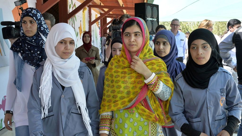 Malala celebra su mayoría de edad abriendo una escuela para niñas en Líbano