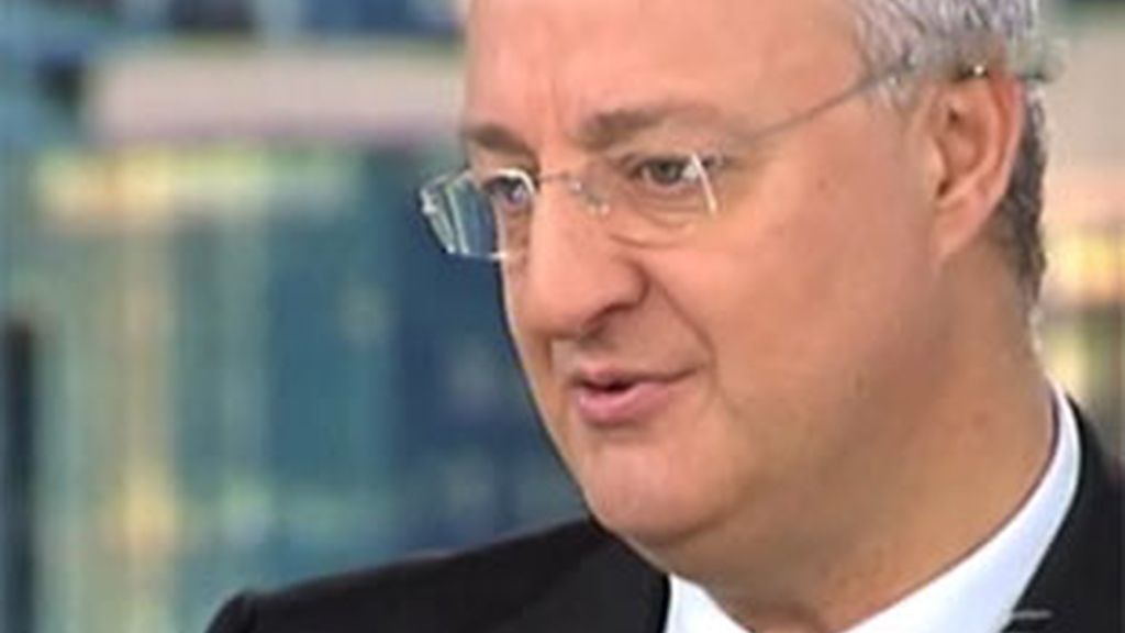 Jesús Caldera, ex ministro de Trabajo, en el Informativo Matinal. Video: Informativos Telecinco