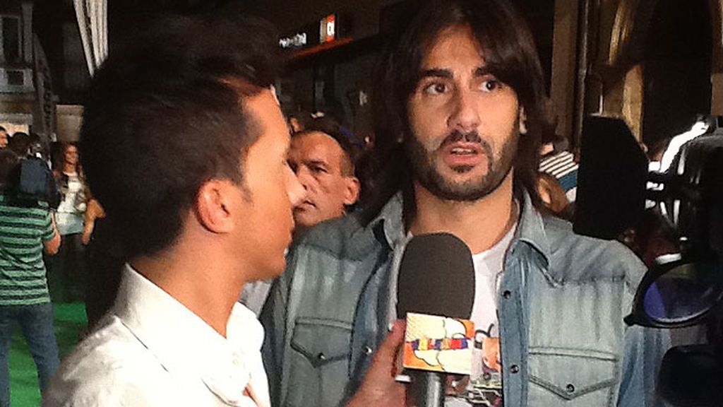 La alfombra 'verde', los coaches, el presentador, los fans...