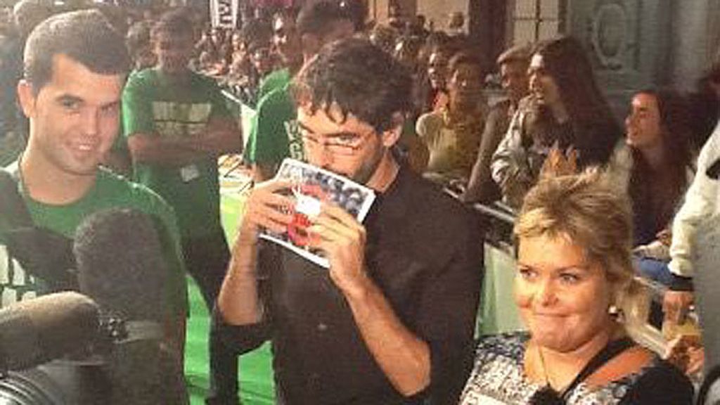 La alfombra 'verde', los coaches, el presentador, los fans...