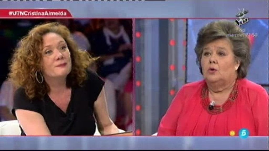 Cristina Almeida: "Estoy absolutamente en contra de ETA"