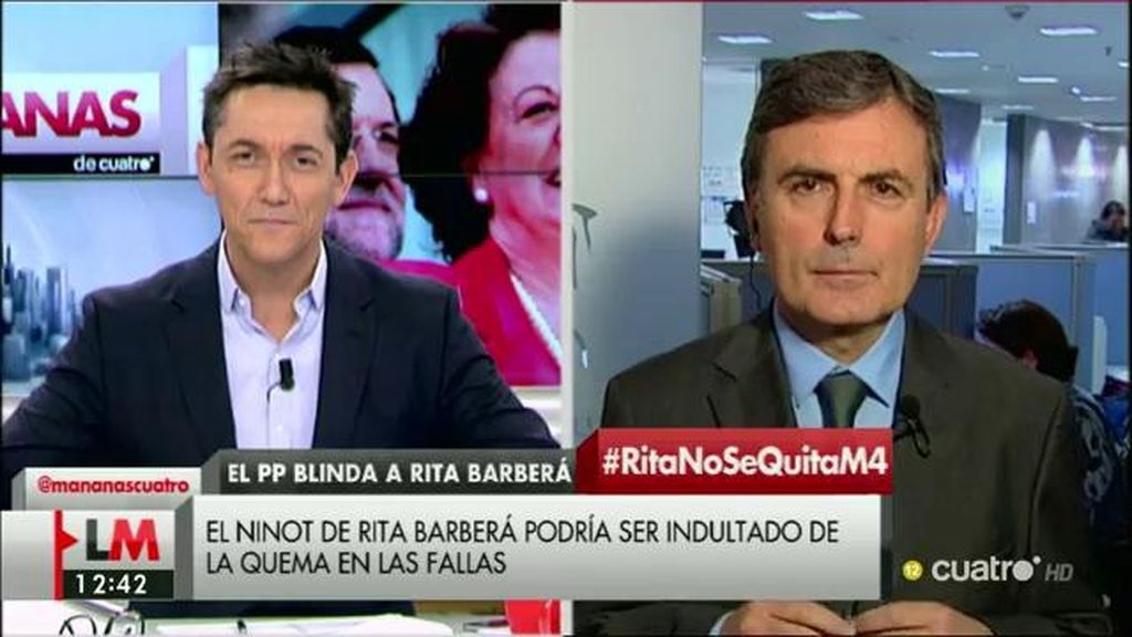 Saura, de Barberá: “Rajoy se protege porque tiene miedo de que ella tire de la manta”