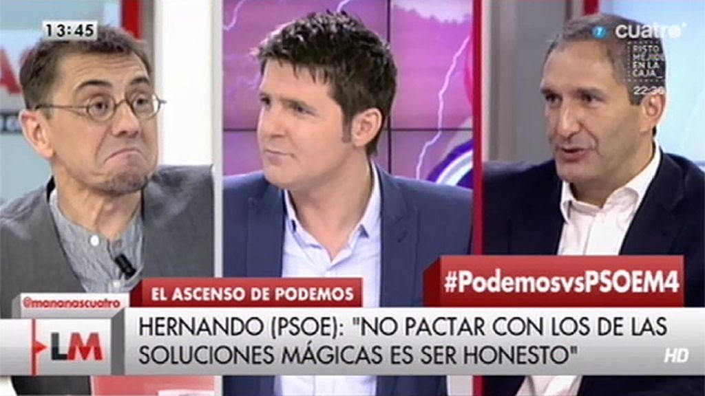 J. Cepeda (PSOE): “Nuestro adversario fundamental no es Podemos, es el PP”