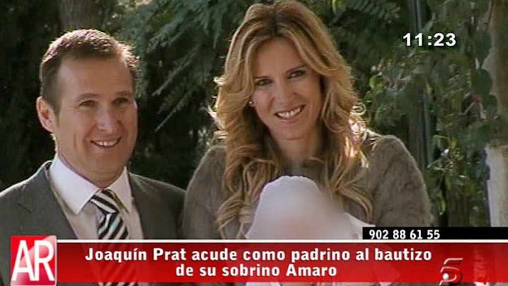 Durante la comida, Joaquín Prat dedicó unas cariñosas palabras a los amigos que acudieron al bautizo