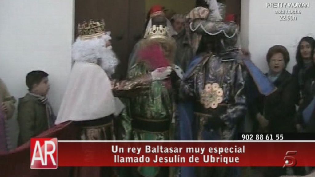 Jesulín, un Rey Baltasar muy especial