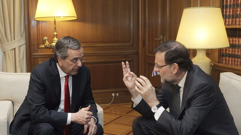 Rajoy se reúne en Atenas con Samarás