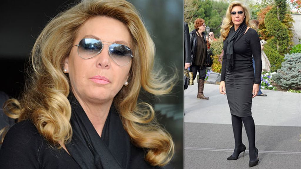 Norma Duval, muy afectada