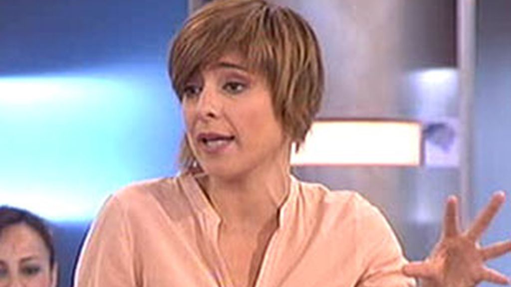 Sandra Barneda, presentadora de 'De buena ley'