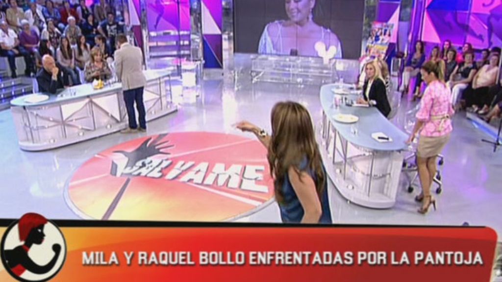 Mila y Raquel discuten por 'La Pantoja'