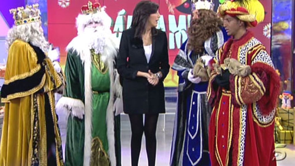 Los Reyes Magos llegan a Sálvame