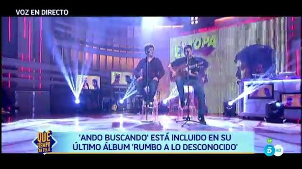 'Ando buscando', así suena el nuevo tema de Estopa en '¡QTTF!'