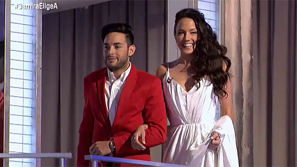 La entrada de la novia al plató de ‘Myh’