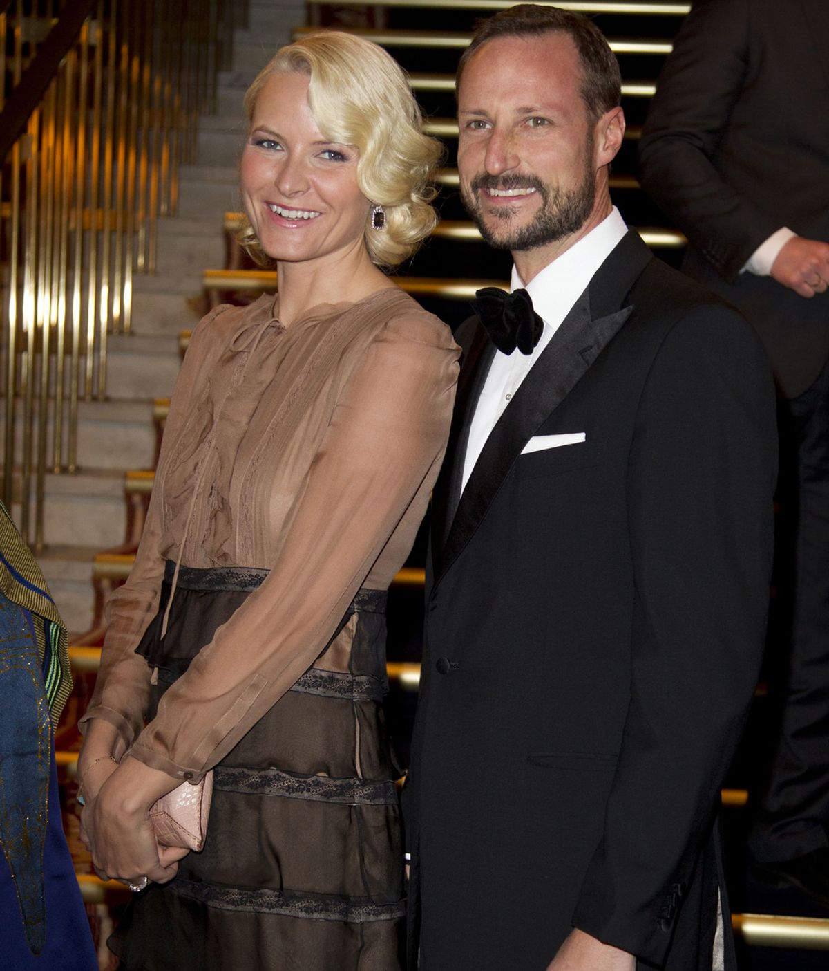 Haakon y Mette Marit, príncipes de Noruega