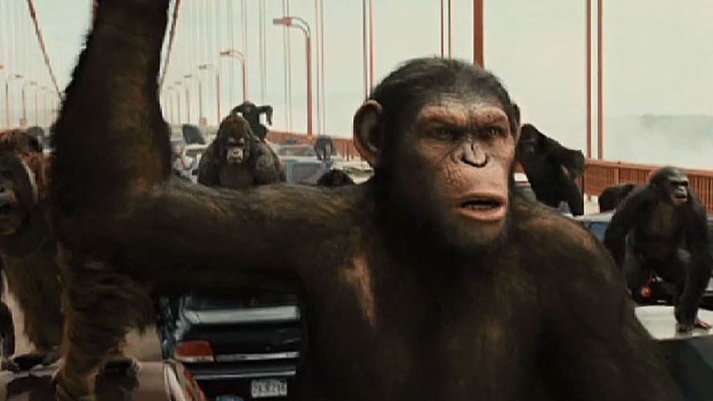'El origen del planeta de los simios', estreno este domingo a las 22.00 horas