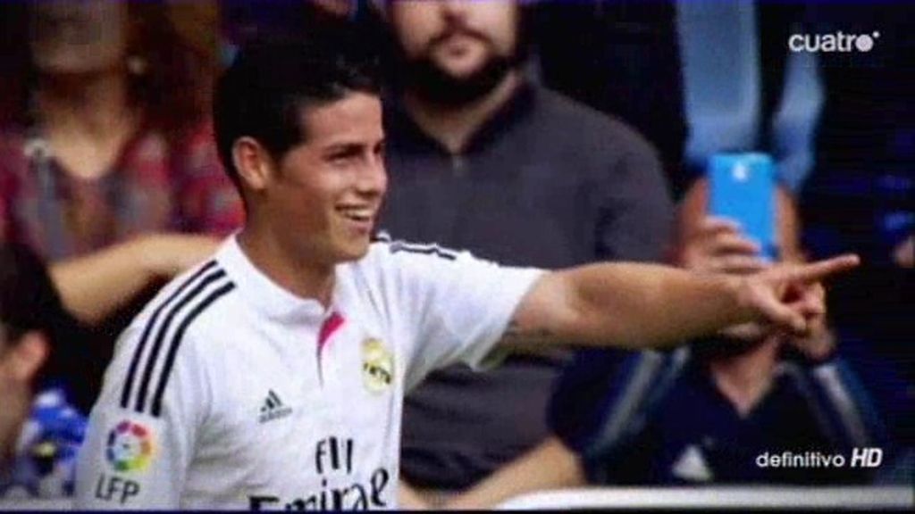 Vuelve James Rodríguez tras su lesión a un Real Madrid en el que ya no hay excusas