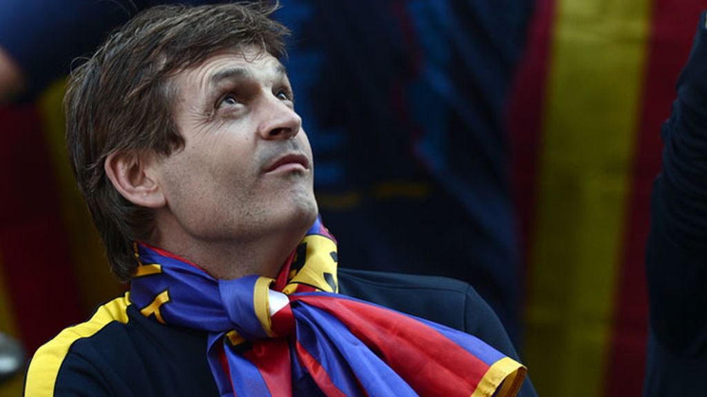 Barcelona se tiñe de blaugrana