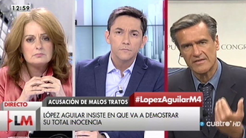 López Aguilar: "La ley no queda cuestionada, creo en la ley y voy a acreditar mi inocencia"