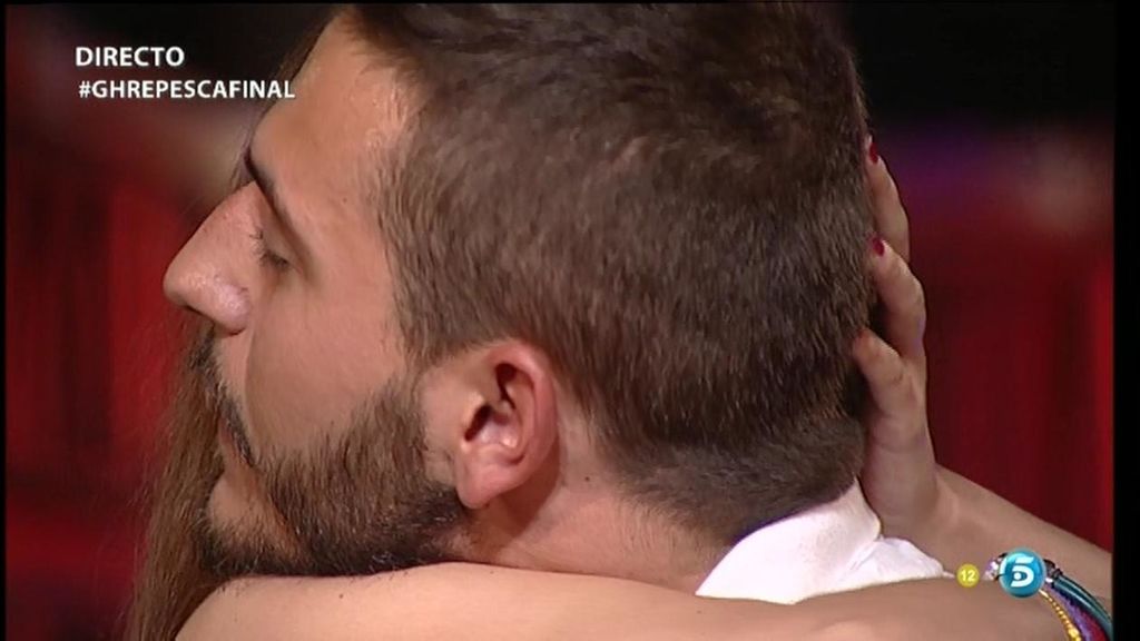 Saray e Iván, juntos en la sala de expulsión