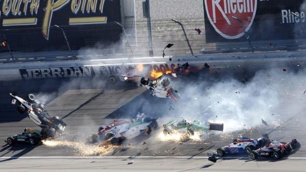 El trágico accidente de la IndyCar