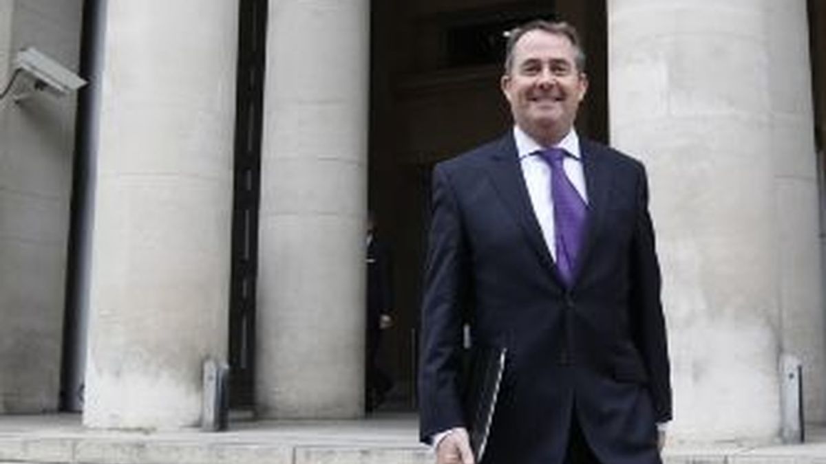 Imagen de archivo de Liam Fox. REUTERS