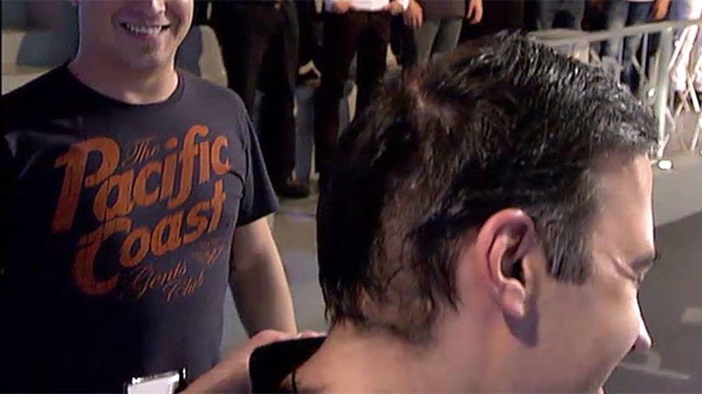 El concursante prometió que si se llevaba el bote se rapaba