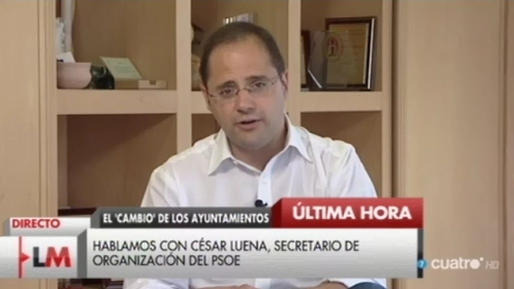 César Luena (PSOE) aclara la decisión de última hora en el País Vasco