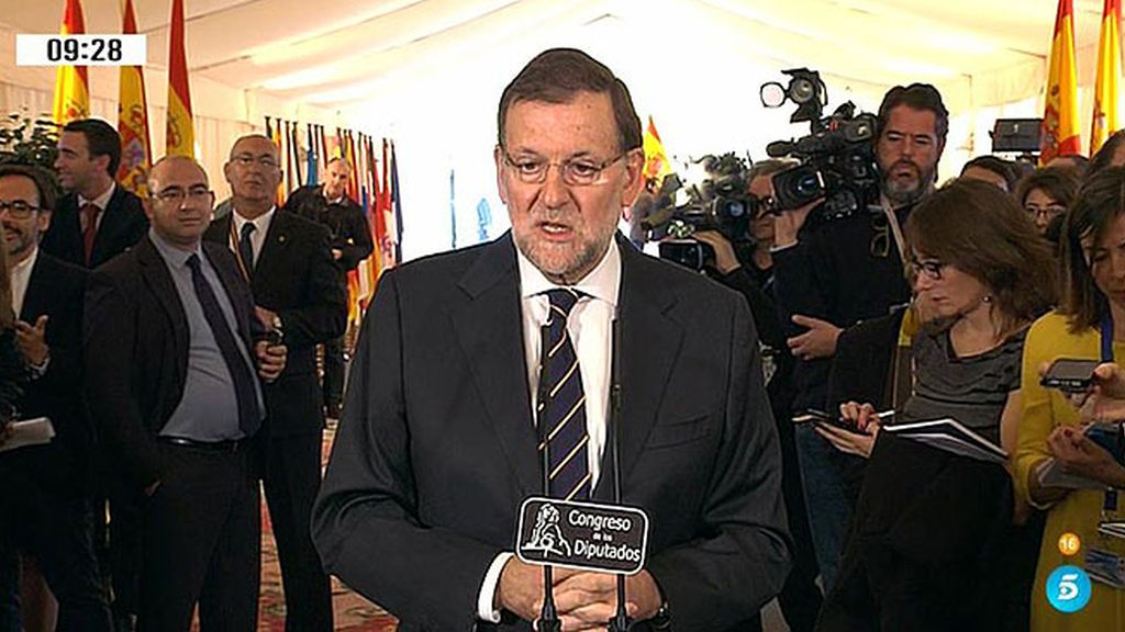 Rajoy: "Todos quieren reformar la Constitución pero no se sabe qué es exactamente lo que quieren reformar"