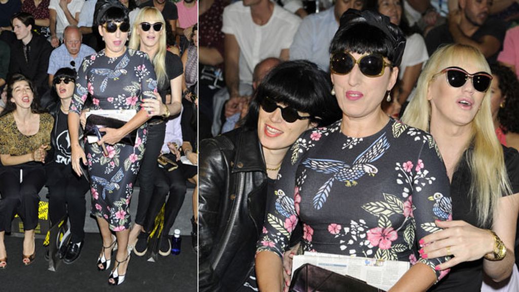 Rosi de Palma en el desfile de Carlos Díez