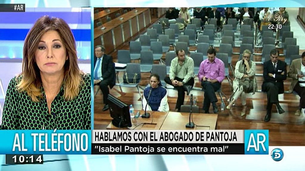 La llamada del abogado de Isabel Pantoja, íntegra