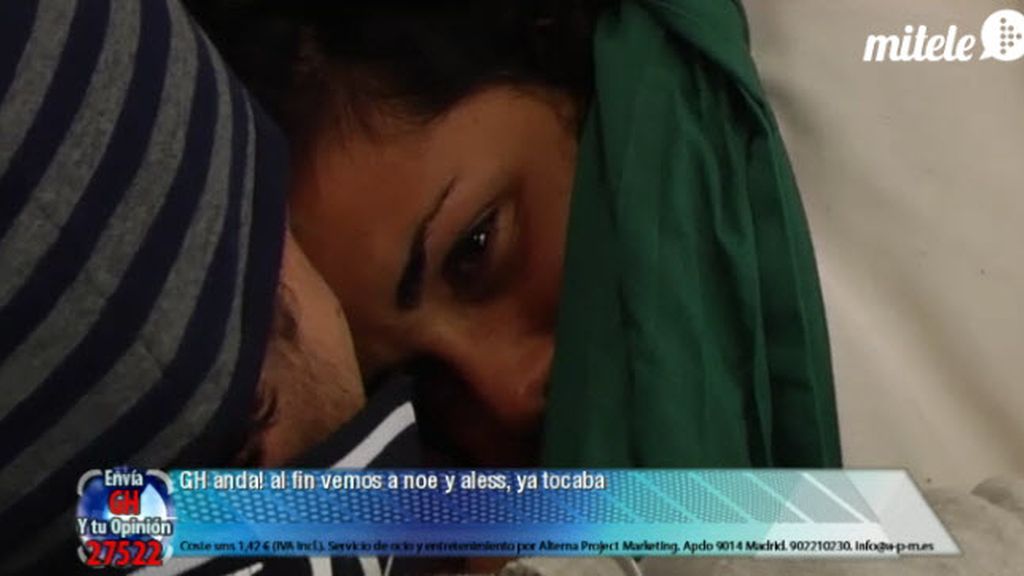 La pareja ha vuelto a dormir junta