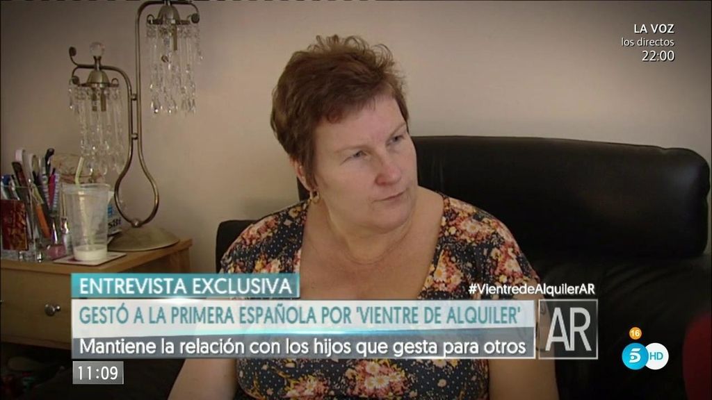 Mujer que gestó a  la primera española: "Nunca he pensado quedarme con un bebé"