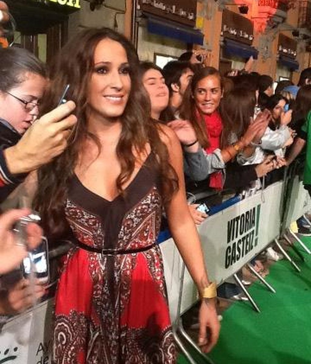 La alfombra 'verde', los coaches, el presentador, los fans...