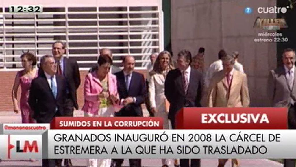 Granados, trasladado a la cárcel de Estremera, centro que inauguró en 2008