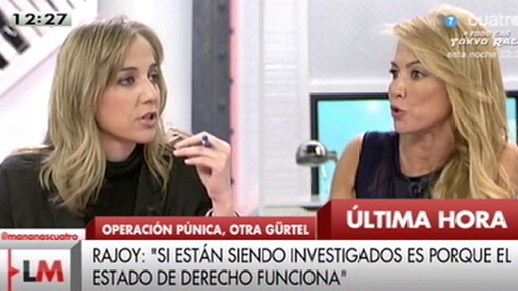 Tania Sánchez (IU): “Lo que hay es corrupción sistémica”