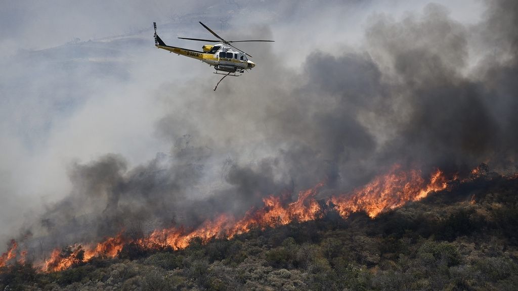 Los bosques de California en llamas, un año más