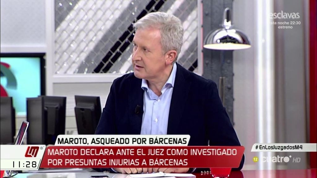 Emilio del Río, (PP): “Nos da mucho asco Bárcenas como nos dan mucho asco todos los corruptos que se cuelan en los partidos”