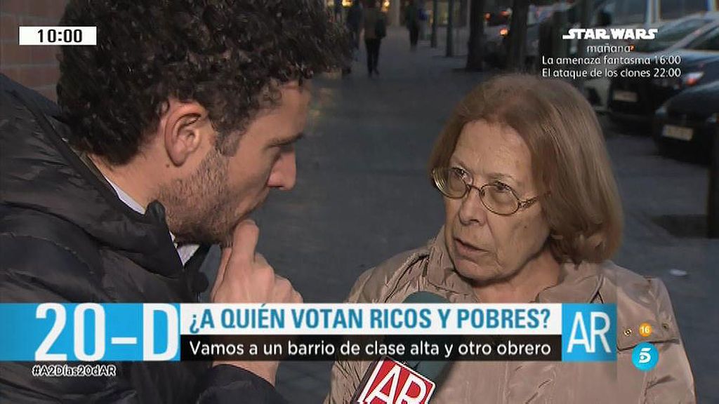 ¿A quién votan ricos y pobres?