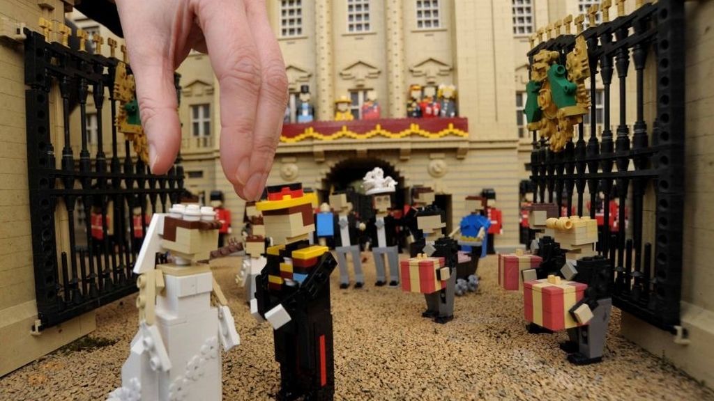 Las primeras imágenes de la boda de Guillermo y Kate... en formato LEGO