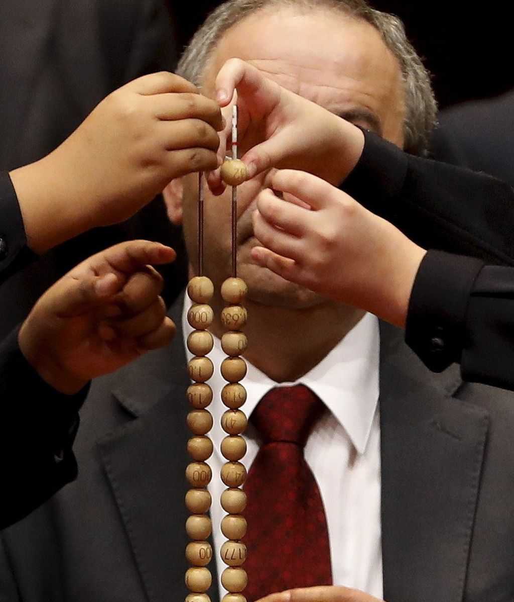 Primera tabla del Sorteo de Navidad