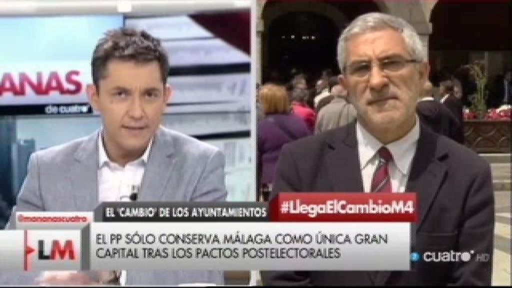 Gaspar Llamazares: "Estoy convencido de que IU puede recuperarse"