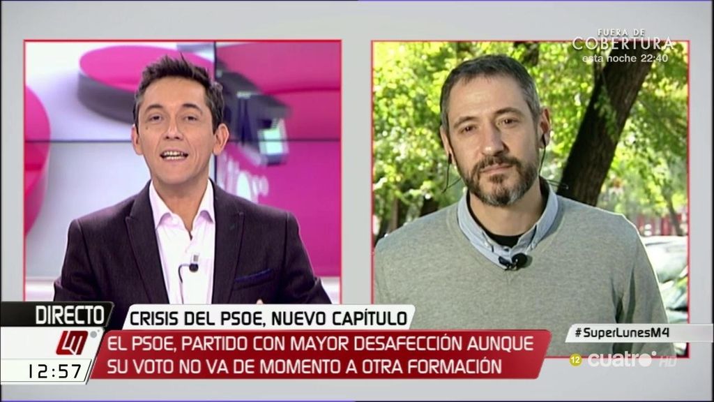 José Pablo Ferrandiz: "Si la izquierda quiere gobernar en este país, no les queda más remedio que ponerse de acuerdo"