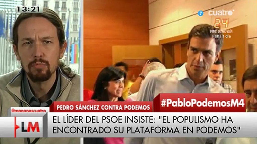 "Me encantaría debatir con Rajoy, con Pedro Sánchez pero parece que no se atreven"