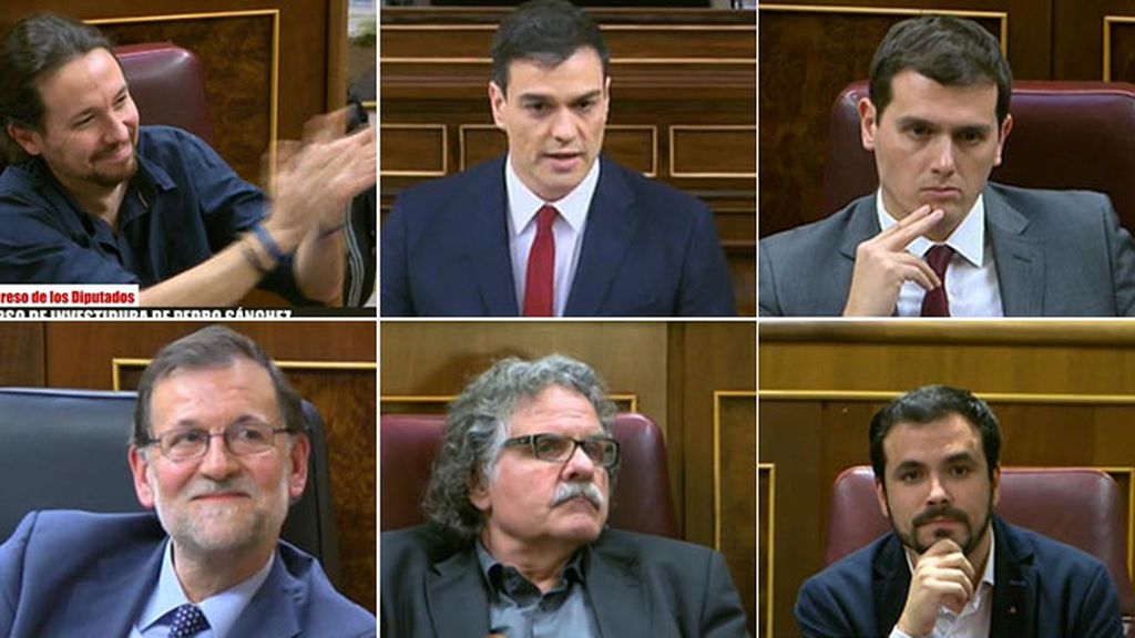 Las caras del debate