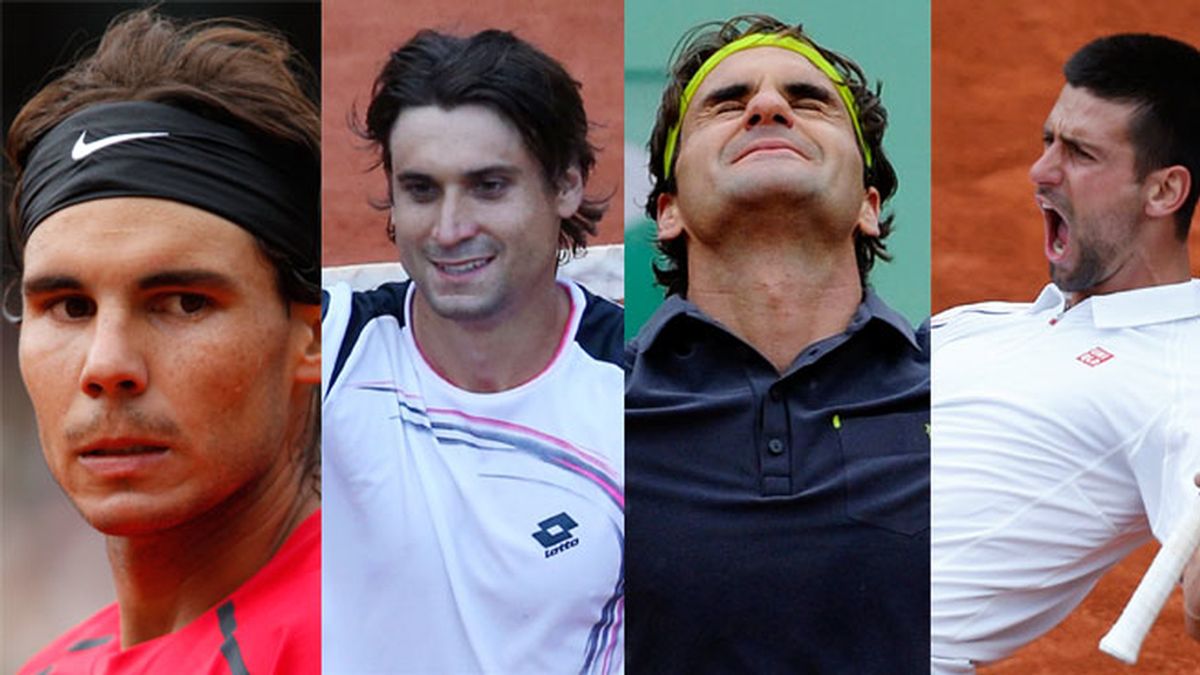 Semifinales Roland Garros 2012