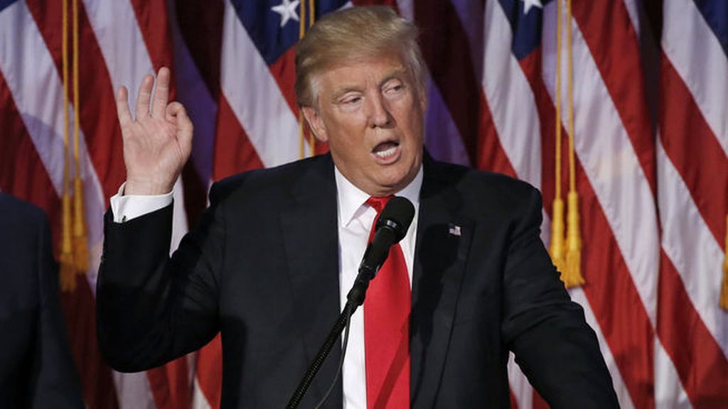 Trump promete ser el presidente de "todos los americanos"