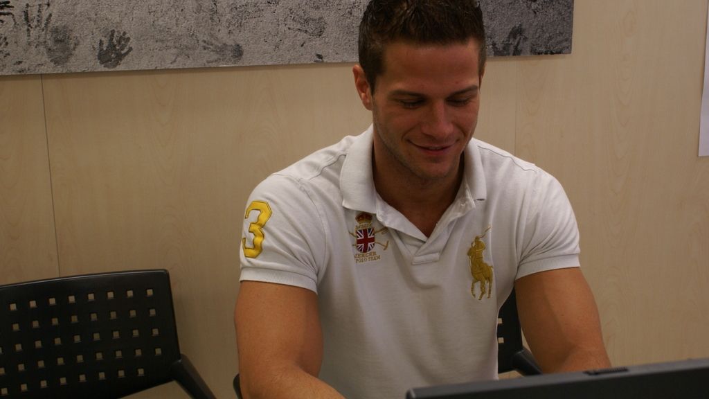 Sergio Clar visita telecinco.es